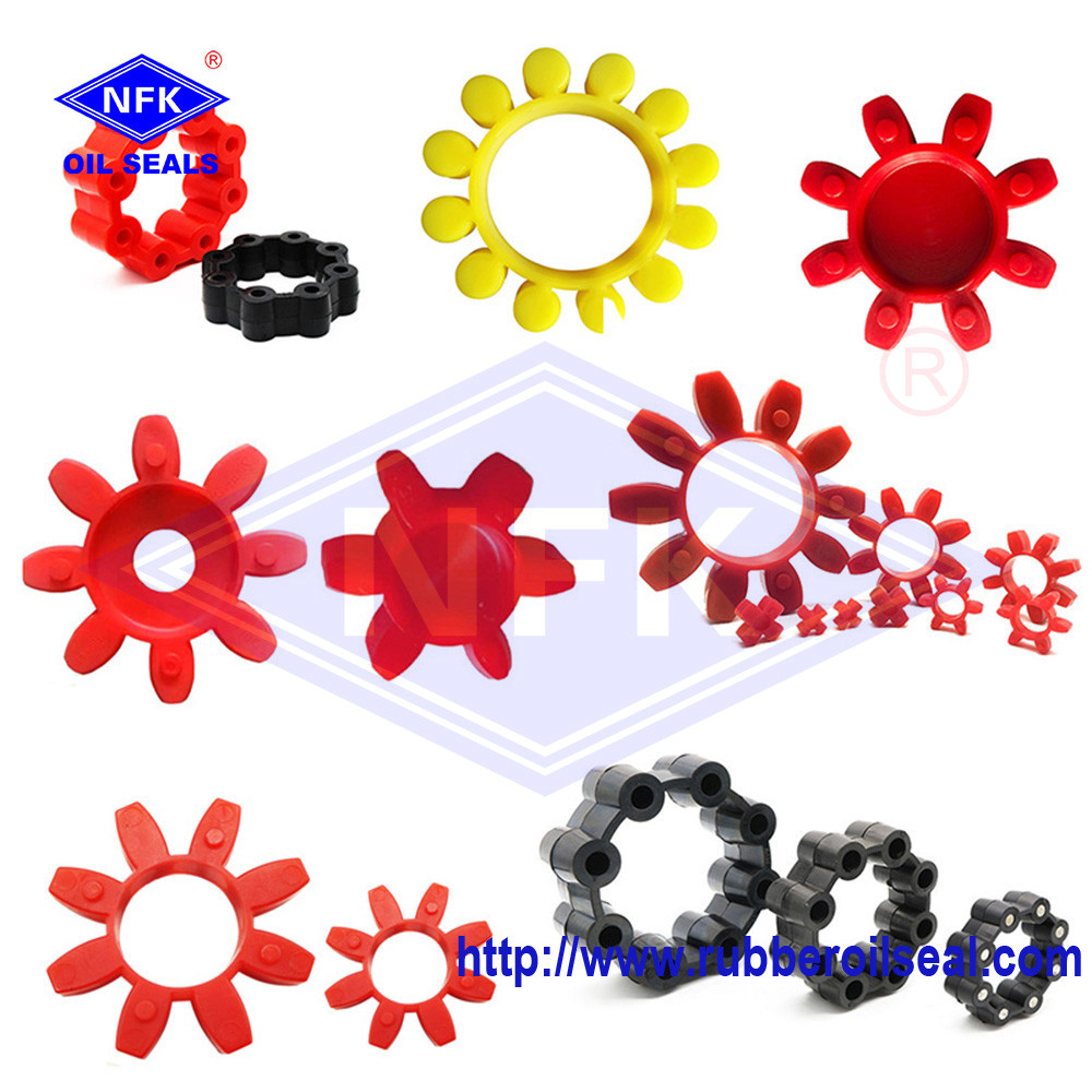 NFK Brand Excavator Rubber Star Coupling Air CC MT GR GS L Series Compressor Rubber Tyre Flexible Coupling