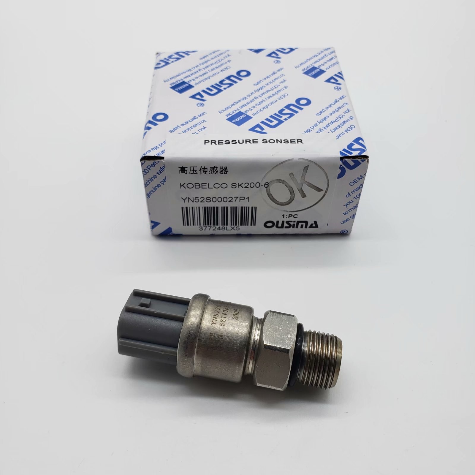 Kobelco Pressure Sensor YN52S0027P1 For For SK200-3 SK200-5 SK200-6