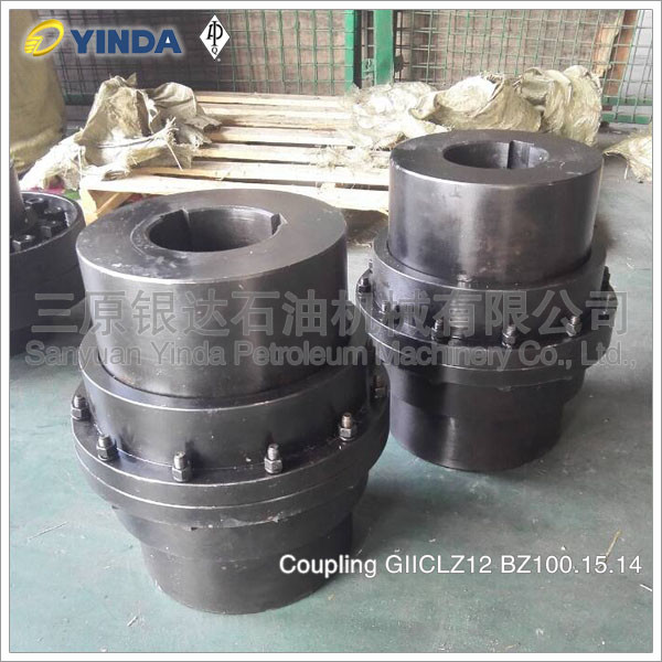 Clutch BJS385-135-233A Mud Pump Components GIICL Series Drum Gear Couplings