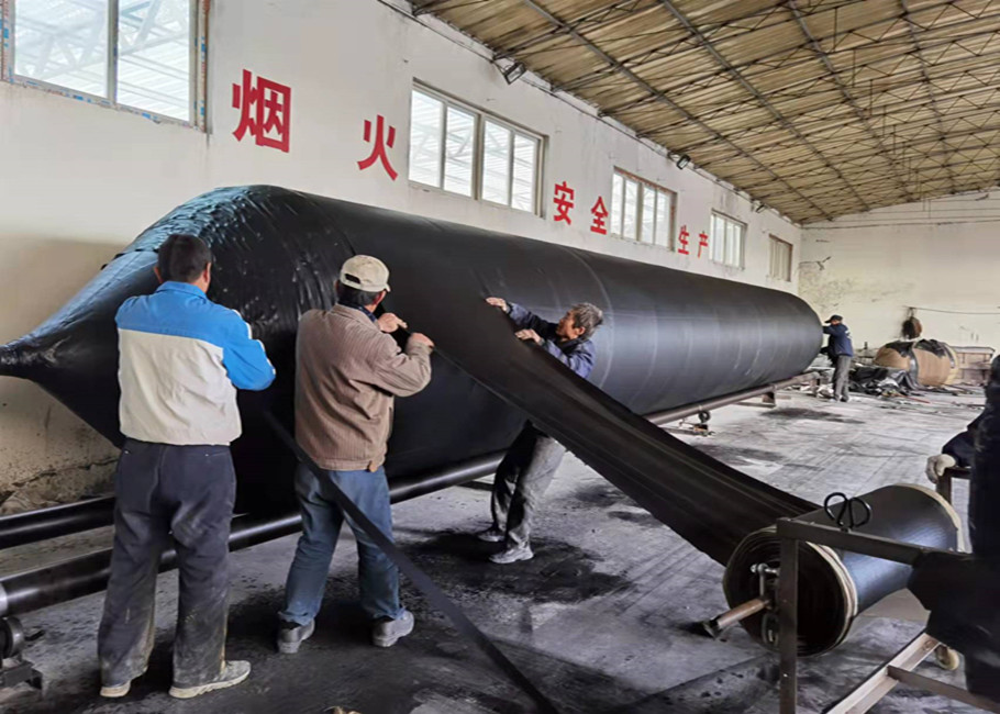 Rubber Ship Launching Boat Lift Marine Airbags Pneumatic Inflatable