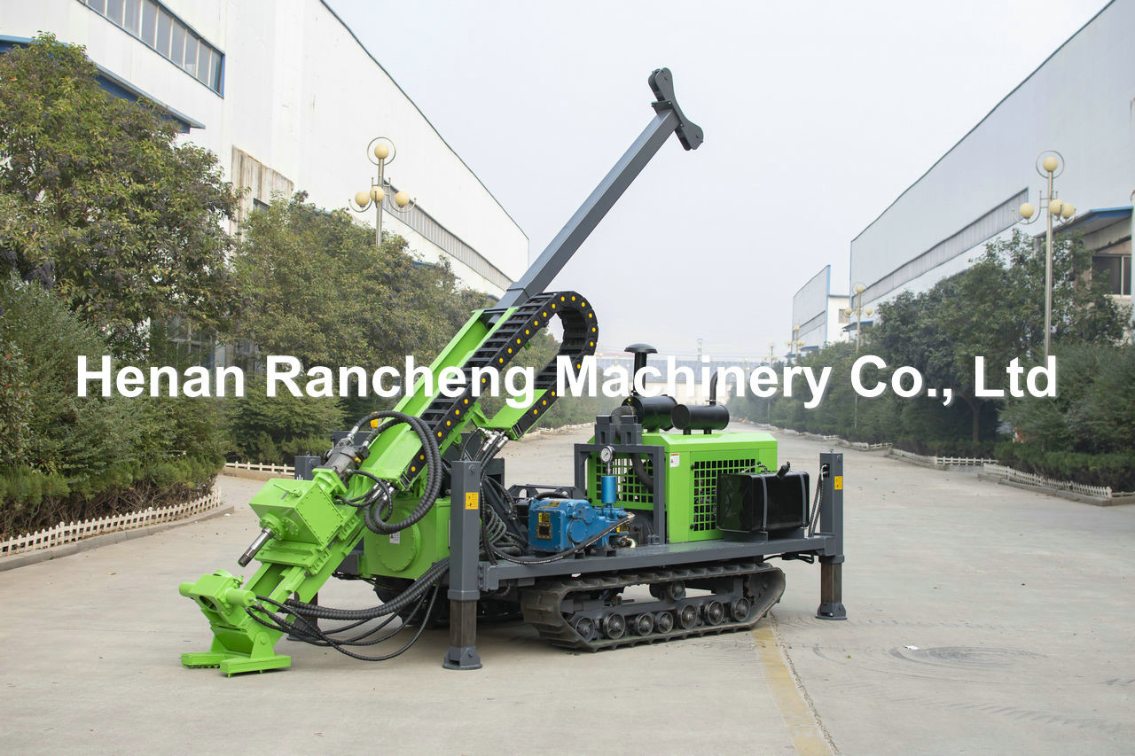 650m Depth Core Drilling Rig 92KW Engine Hydraulic Rock Core Drilling Machine
