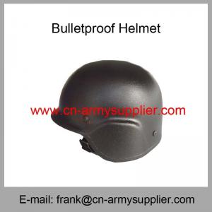 Buy cheap Wholesale Cheap China Black Army NIJ IIIA Aramid PASGT Ballistic Helmet product