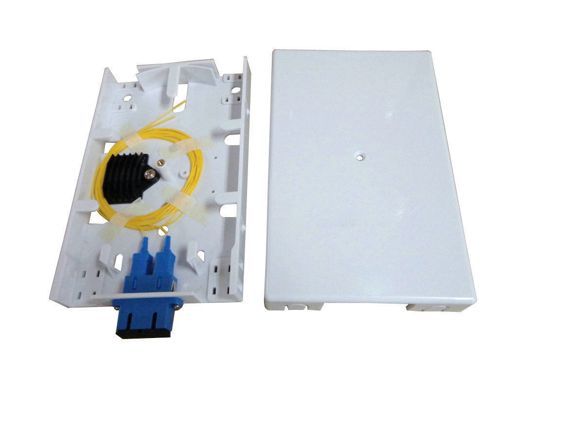 2 Indoor Fiber Optic Terminal Box FTTH CATV Distribution Box waterproof outdoor insdoor installation
