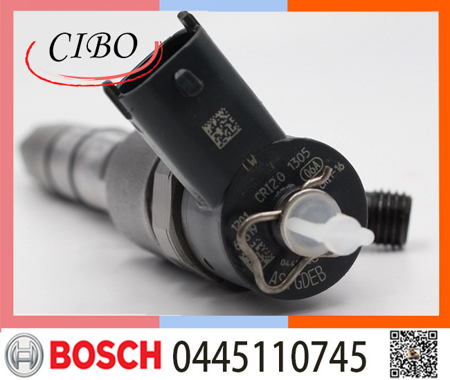 0445 110 745 Fuel Injector Bos-ch Neutral In Stock Common Rail Injector 0445110745