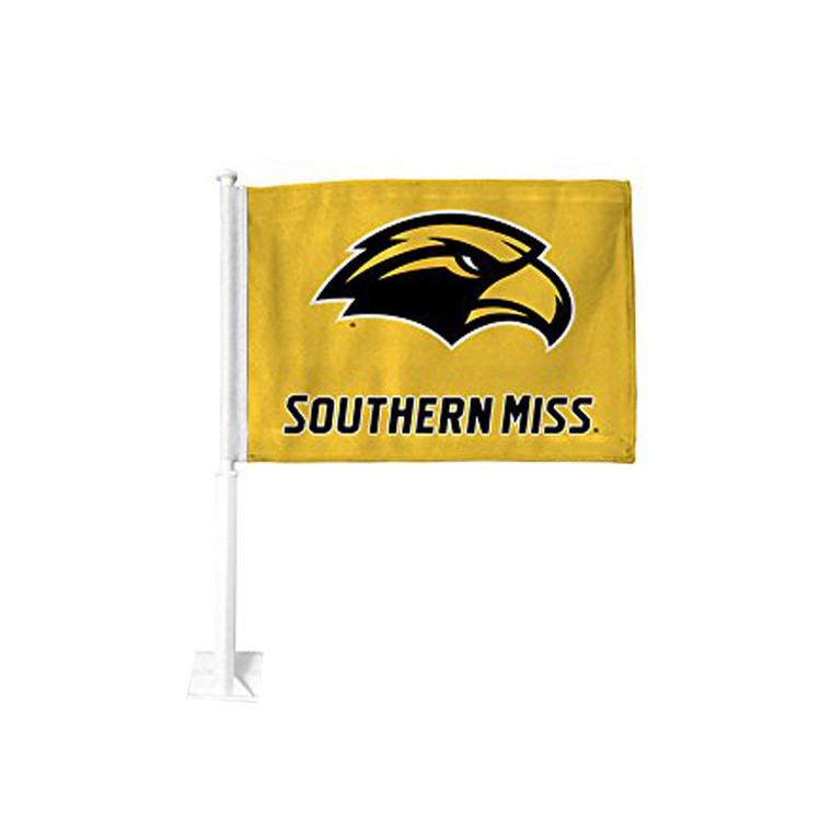 YS Flagolden car flags screen printed high quality
