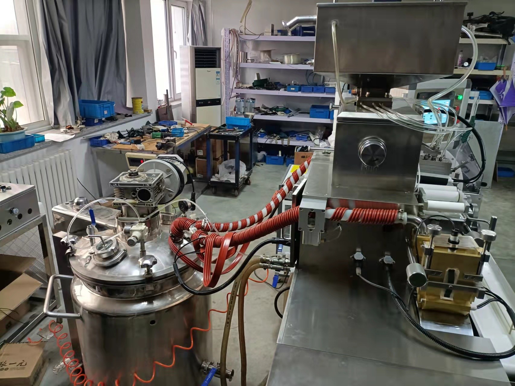 Capsule 7000pcs/H Softgel Filling Machine Lab Modified Starch