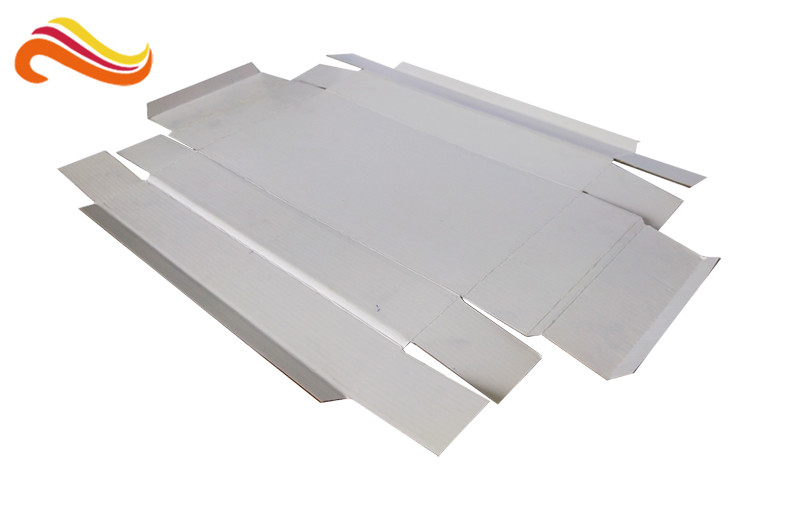 White Printing Corrugated Packaging Box With Luxury Custom Design Logo