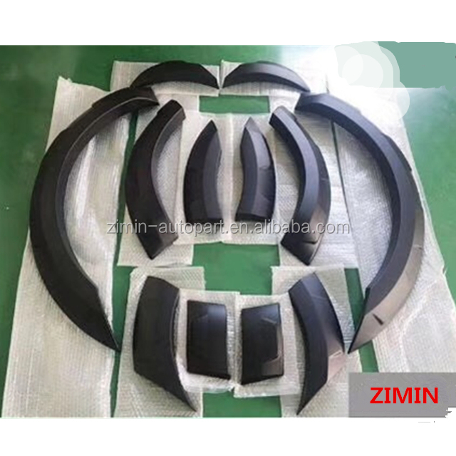 Car Fitment Plastic Wheel Eyebrow For Ford Ranger Everest