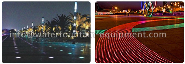4W RGB Decorative LED Underground Light For Garden Durable Heat Dissipation