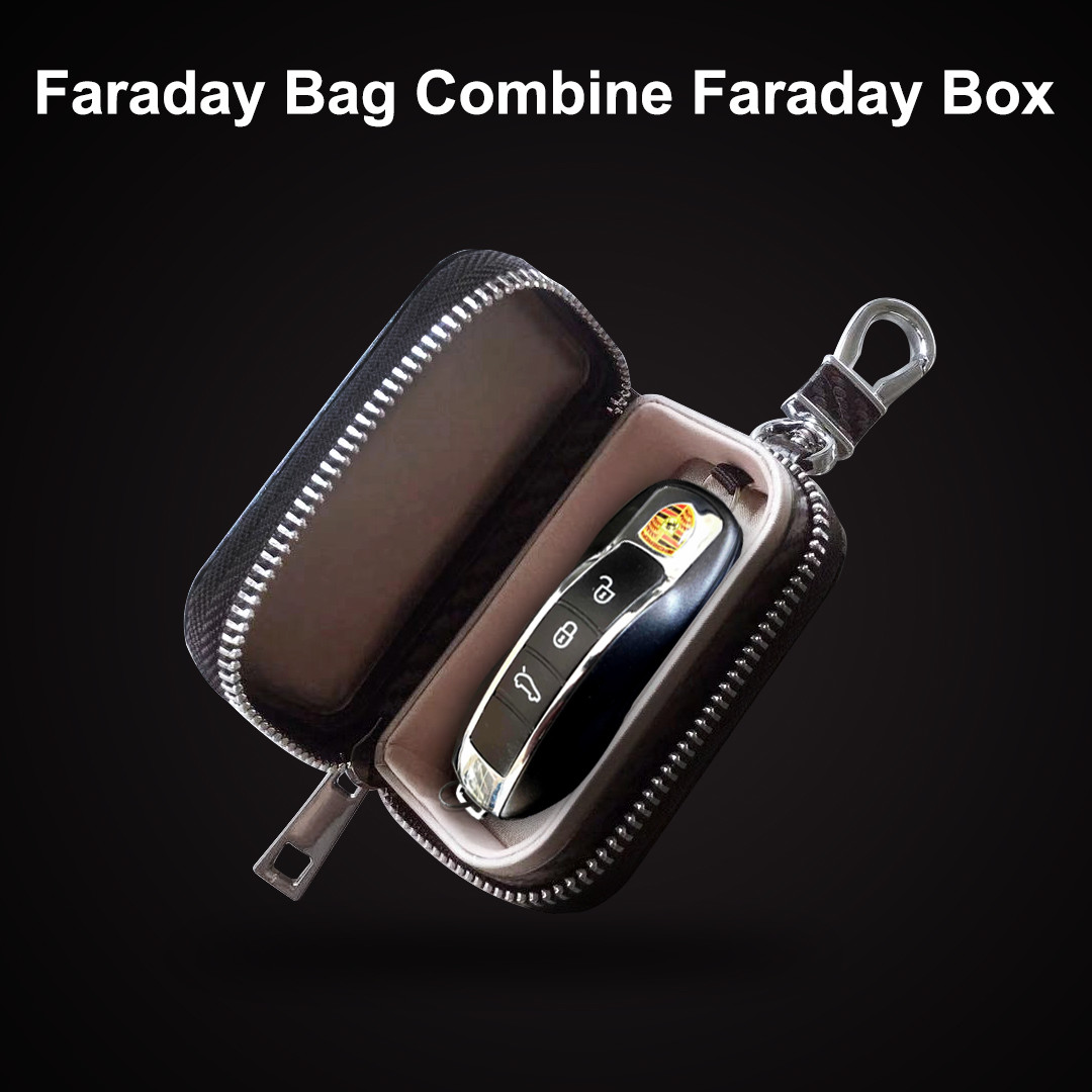 MONOJOY Faraday Shielding Pouch Anti Theft Safe Security Easy To Open