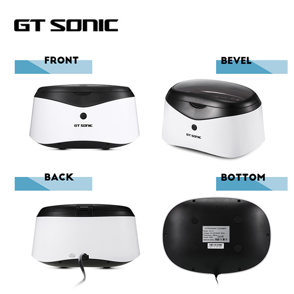 Household Ultrasonic Bath Cleaner 40kHz 600ml Portable 35W 5 Min Shut - Off