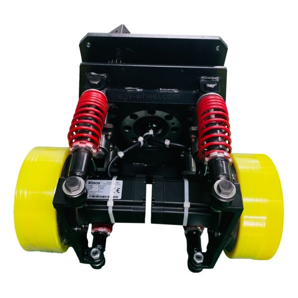 Shock absorption Differential Wheel 90W AGV Servo Motor Steering Wheel 40m/min