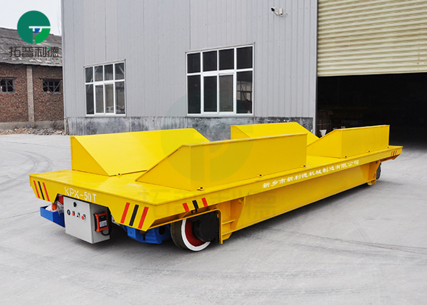 120 Ton V Frame Electrically Operated Steel Coil Railway Transfer Vehicle For Pakistan Steel Plant