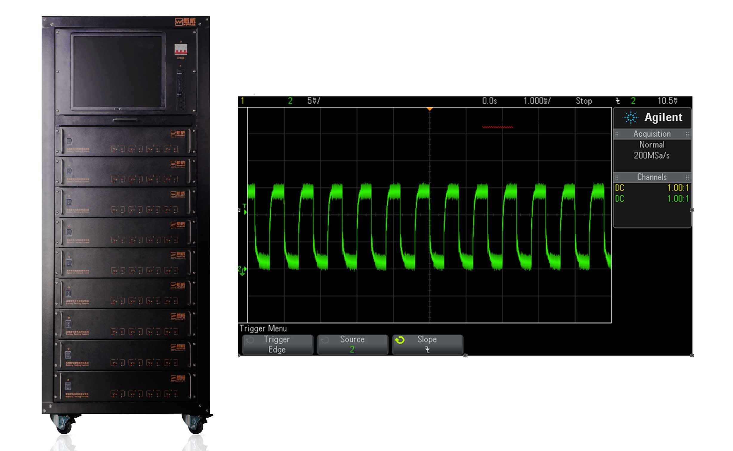 4 Channel Lithium Ion Battery Analyzer Material Research Test 65535 Loop