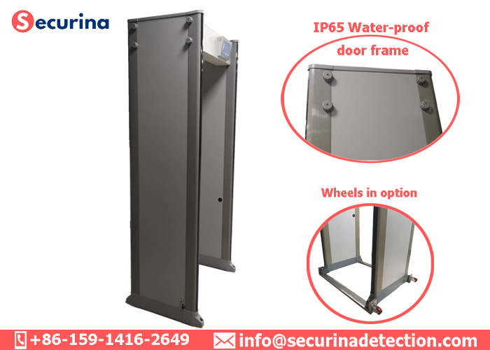 33 Detecting Zones Door Frame Metal Detector Archway 5 Security Level Presets