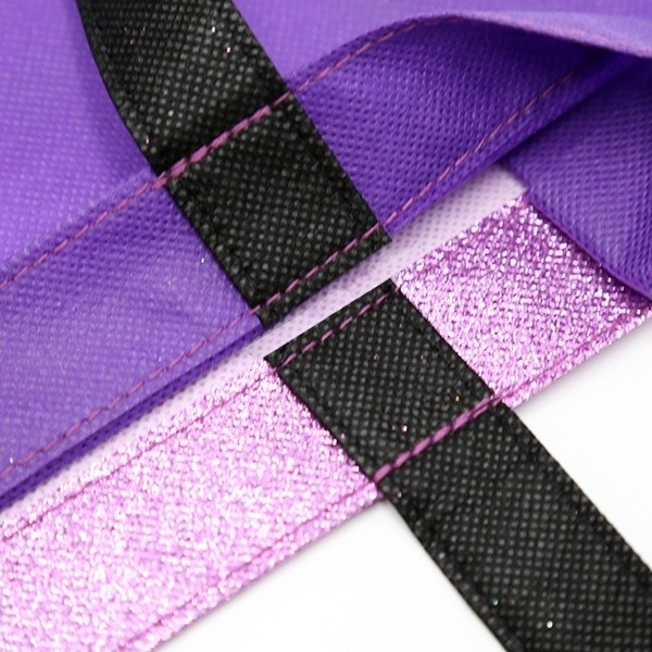 Blink material Cheap Price Sewing Non Woven Bag For Promotion