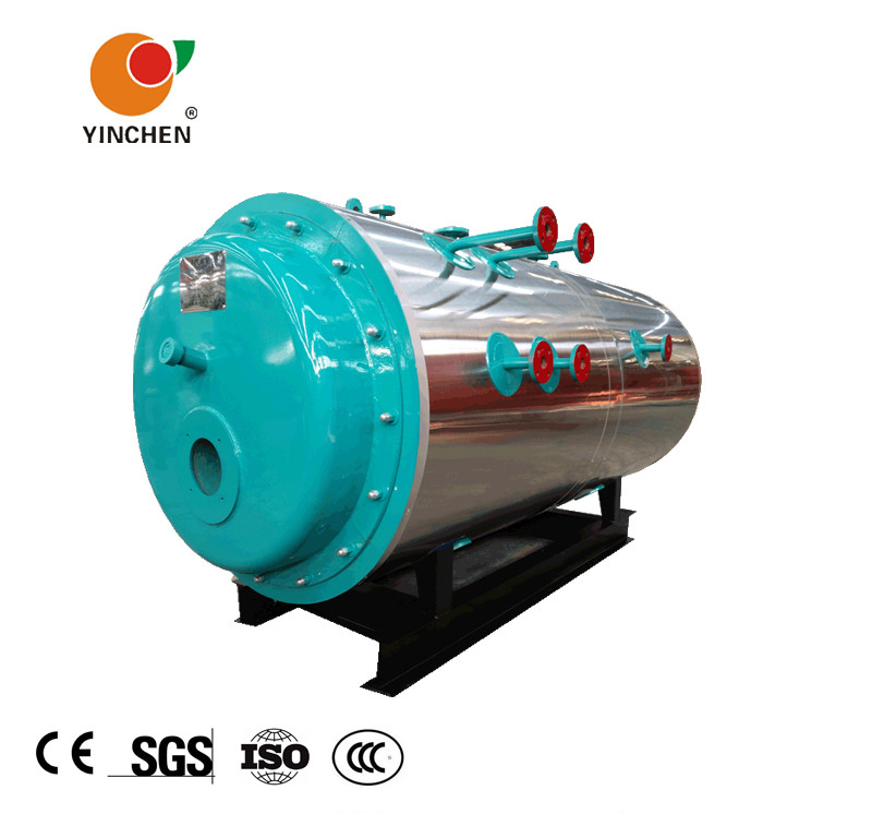 Yinchen Brand Automatic Horizontal Gas Fired Laundry Diesel Steam Boiler Price