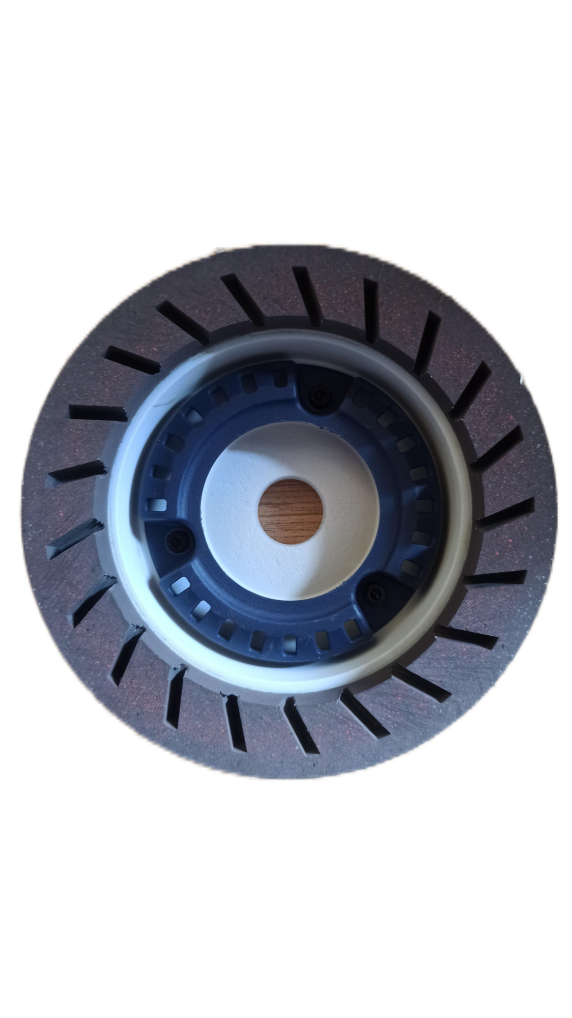 150mm Resin Wheel High Sharpness For Beveling Machine 240 Grit White Brown Cup Wheel