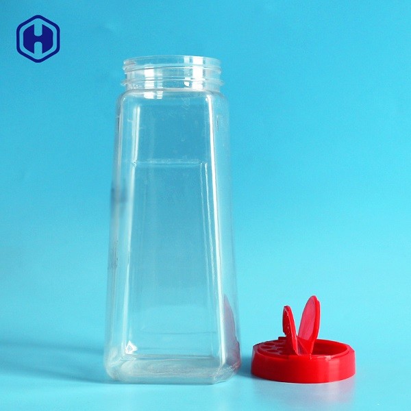 Convenient Plastic Spice Shaker Butterfly Screw Cover Durable Non Spill