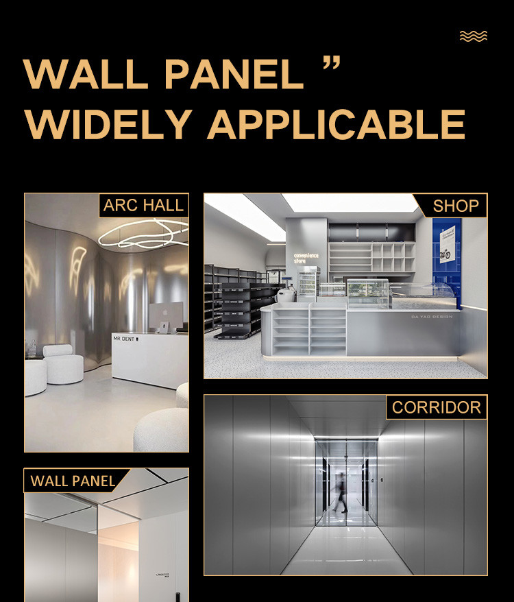 PVC Decorative Metal Bamboo Charcoal Fibre Board Panel Moistureproof