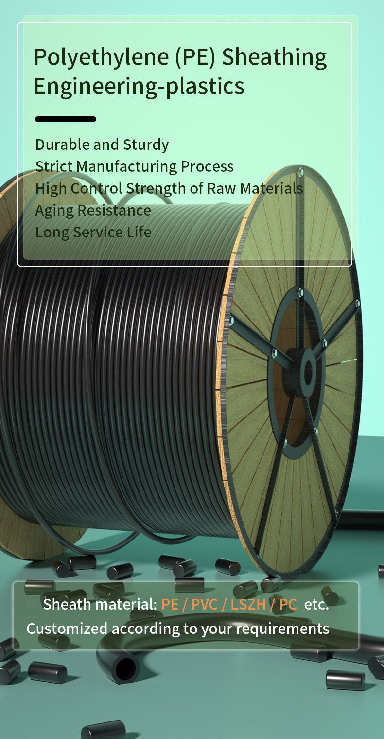 48/72/96/144 Core GYTA53 Outdoor Armored Fiber Optic Cable for Secure Communication