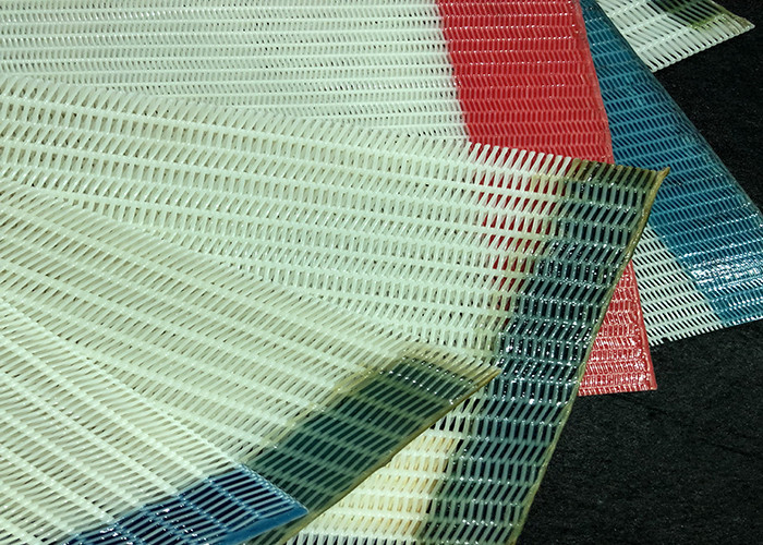 Food Grade And Industrial Grade Polyester Mesh Belt Single Layer Woven