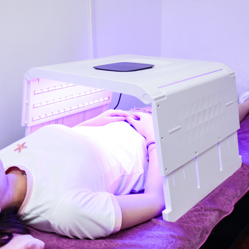 Skin Care 7 Colors Led Phototherapy Led Pdt Lighting Color Therapy Machine / Pdt Led Light Therapy Facial