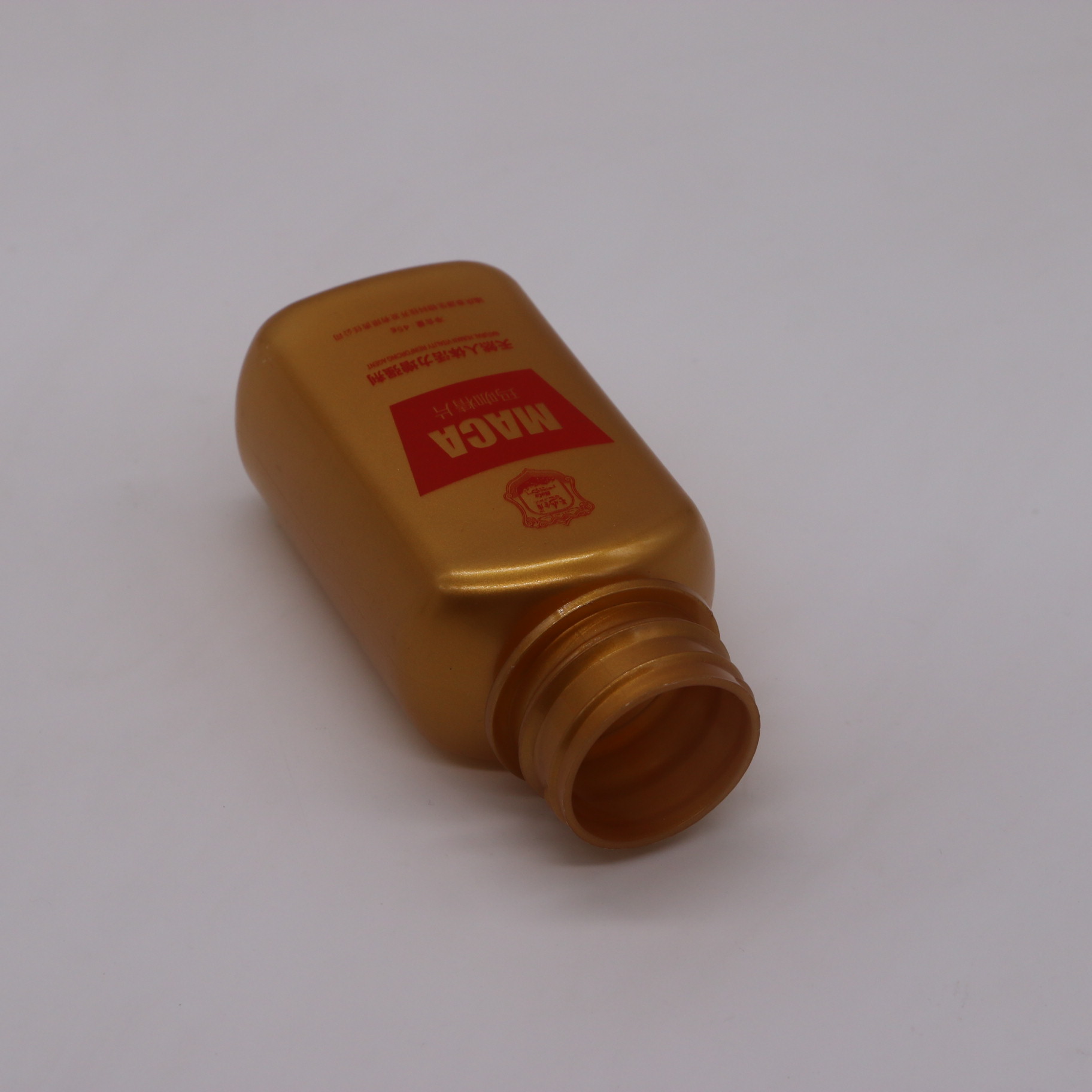 Customizable Color 150ml PET Square Flat Plastic Medicine Bottles with Different Lids