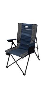 heated 3  Adjustable Position  Camping Chair