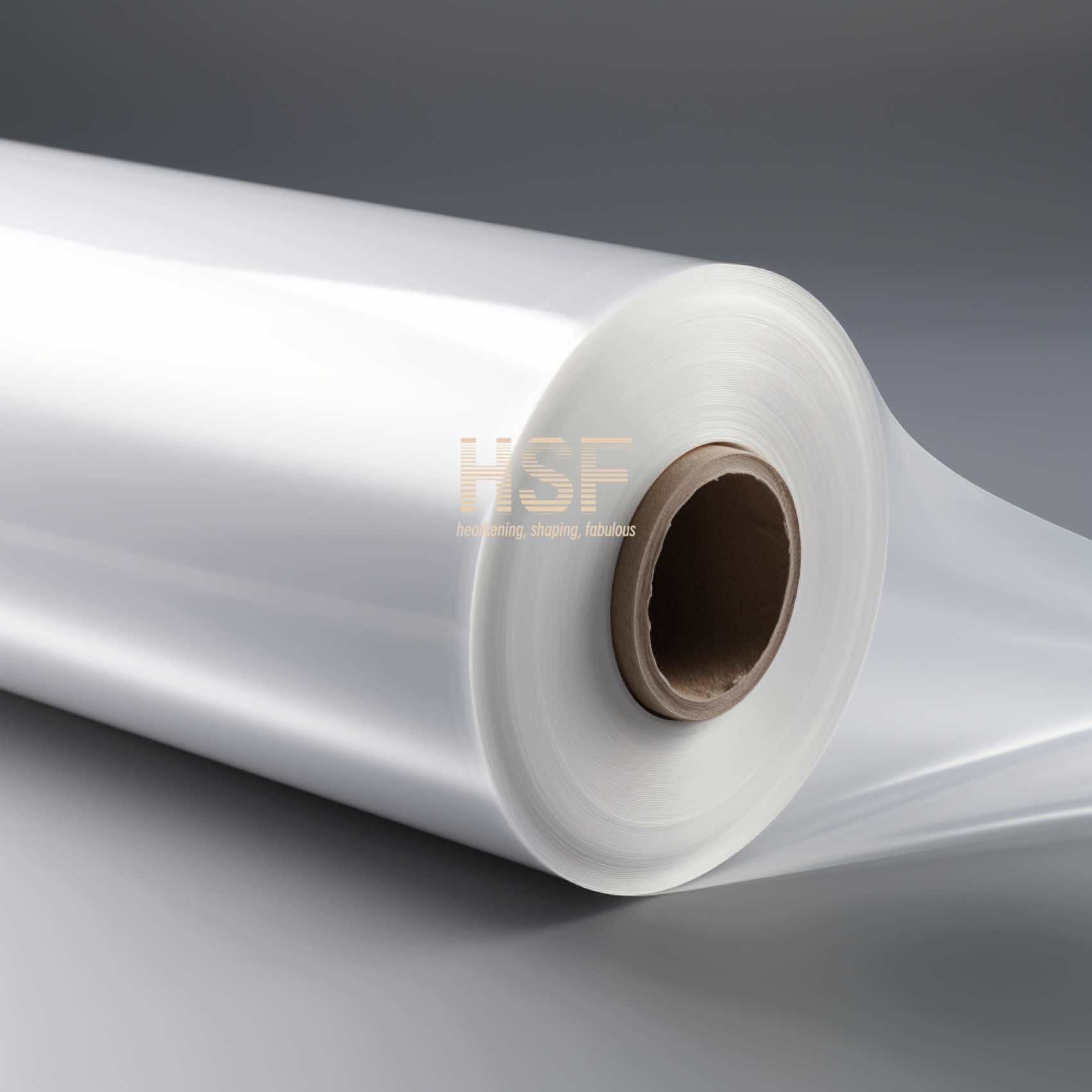 50 Micron Opaque White Mono Axially Oriented PE Film Weather Resistant
