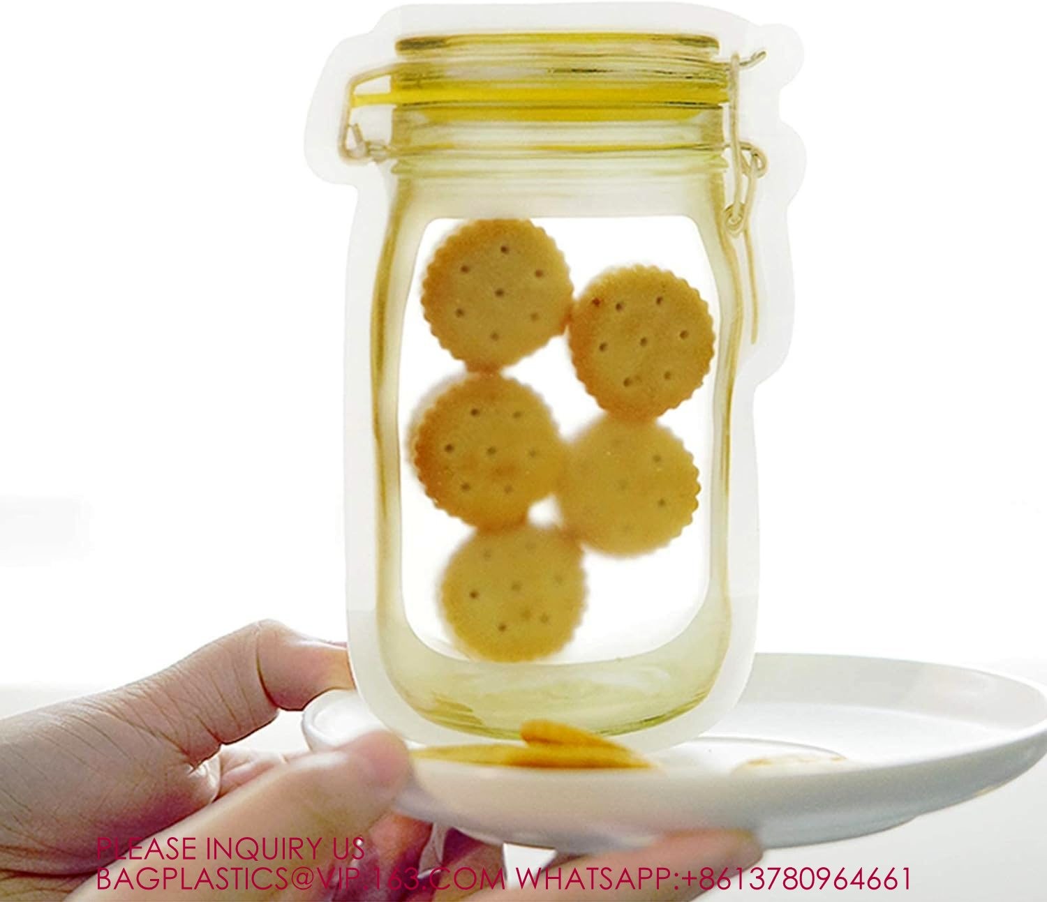 Reusable Airtight Seal Food Storage Bags Leak-Proof Saver Bags Travel Camping And Kids