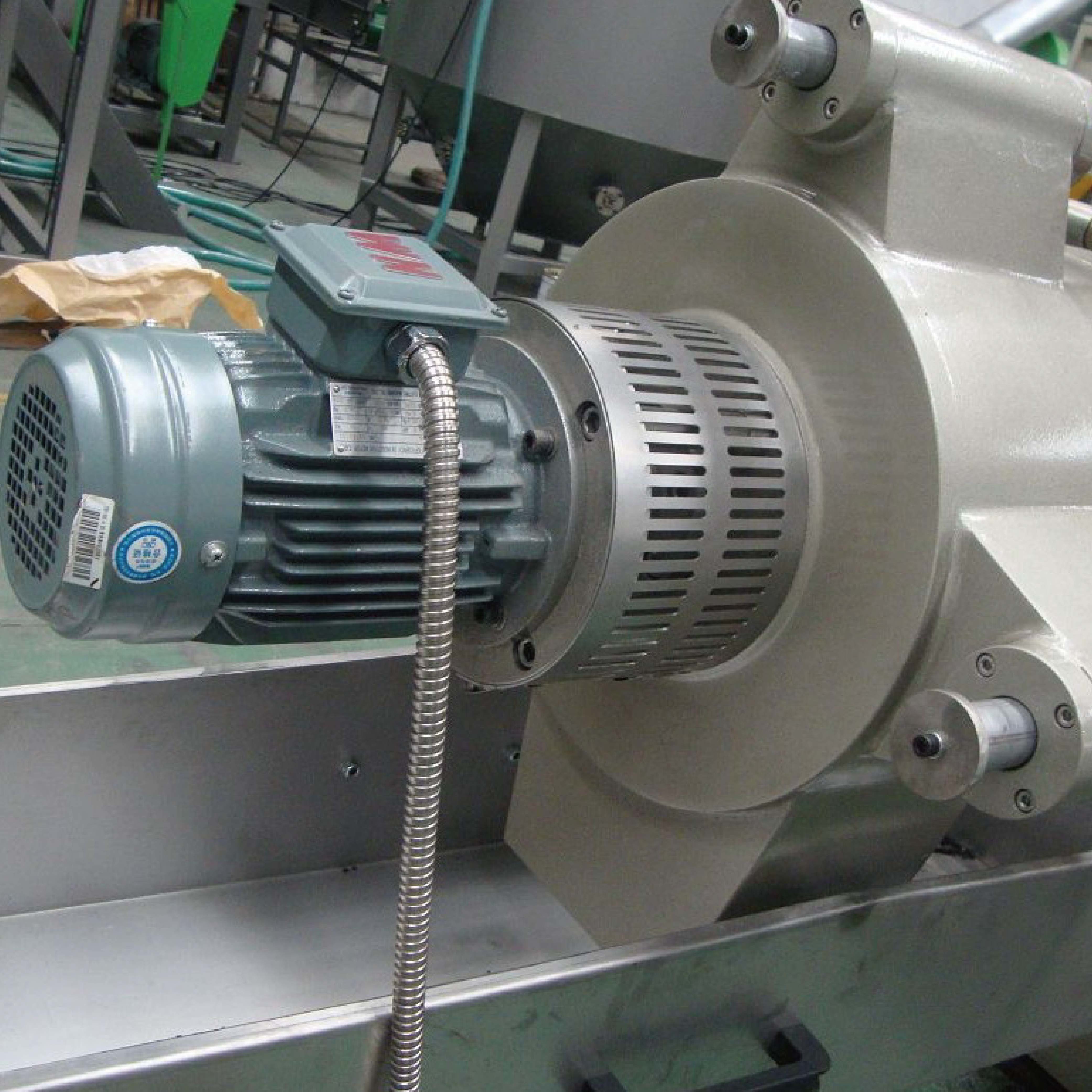 Plastic Two Stage Compounding Extruder Machine For Pvc Cable Material