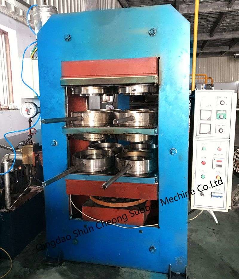 Automatic Plate Vulcanizing Press / Rubber Production Vulcanizing Machine