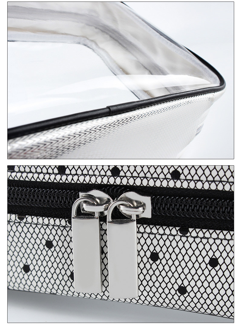 Multi-Functional Transparent Waterproof Clear PVC Makeup Bag