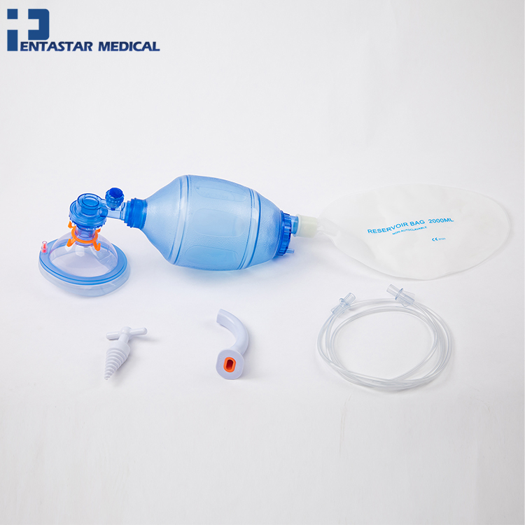Adult Emergency Disposable Manual Resuscitator for First Aid