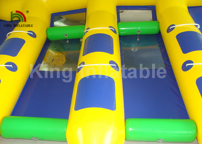 6 Person Seat Inflatable Flying Fish Tube Banana Boat For Summer Sport Water Game