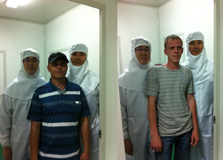 Epoxy Floor Modular Clean Room Panels Systems Federal 209E