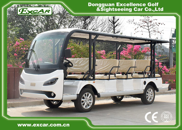 EXCAR G1S14 Electric Passenger Car 48V Trojan Battery Powered Electriic Sightseeing Bus
