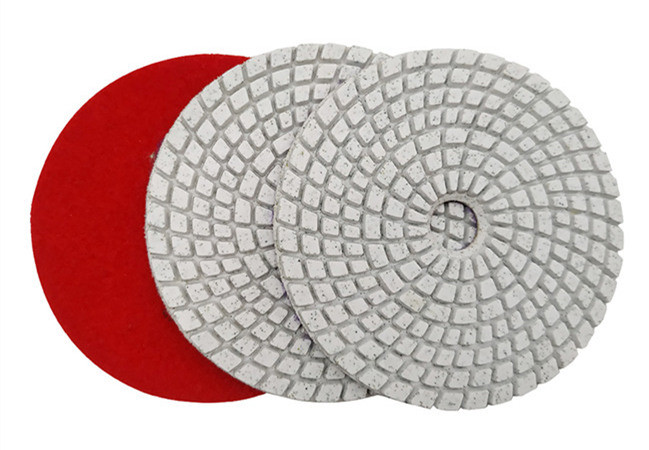 Thickness 3mm Resin Diamond Polishing Pad For Polishing 100mm 125mm