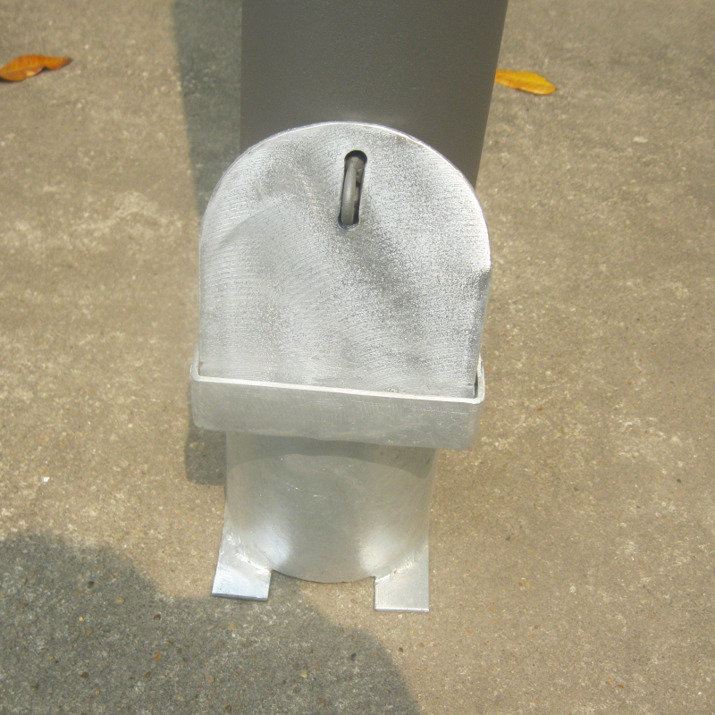 Ground Installation Outdoor Bollard , Flexible Traffic Bollards Removable