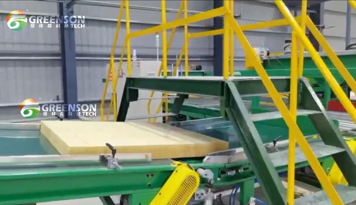 380V/50Hz Power Supply Rock Wool Production Line With Hot Air Circulation Drying Method