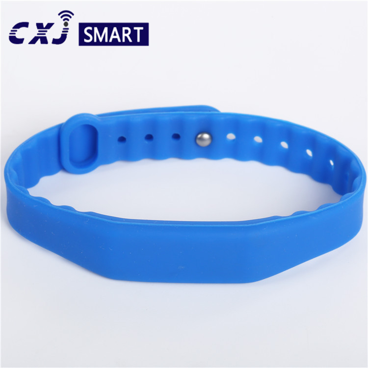 Programmable Silicone ntag213 wrist band RFID NFC Bracelet