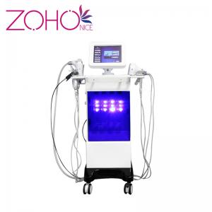 Buy cheap Hydra Pdt Ultrasonic Scrubber Water Oxygen Dermabrasion Machine Rf Beauty Facial Cleaner product