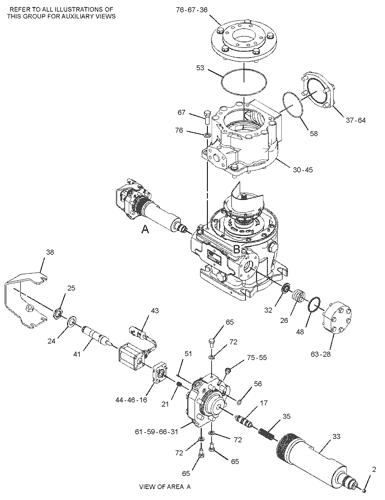 3849438 PUMP GP-PISTON Parts scheme
