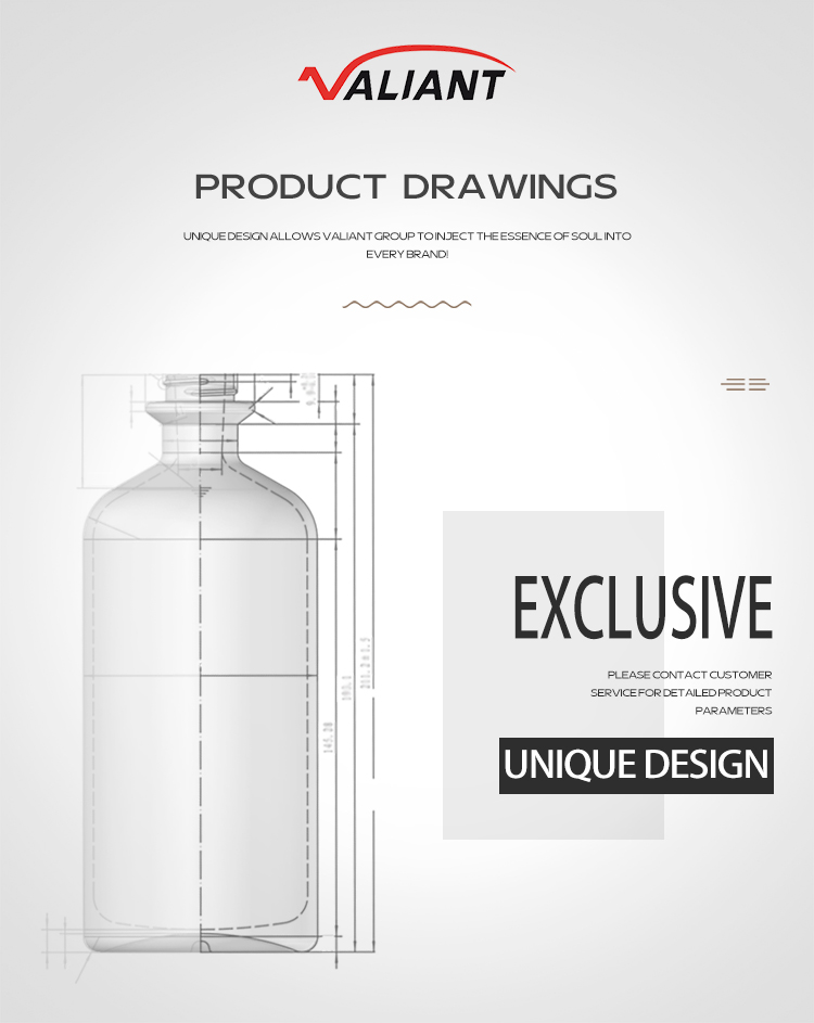 70cl 75cl Custom Design Clear Glass Bottles for Tequila Vodka Whiskey in Shandong
