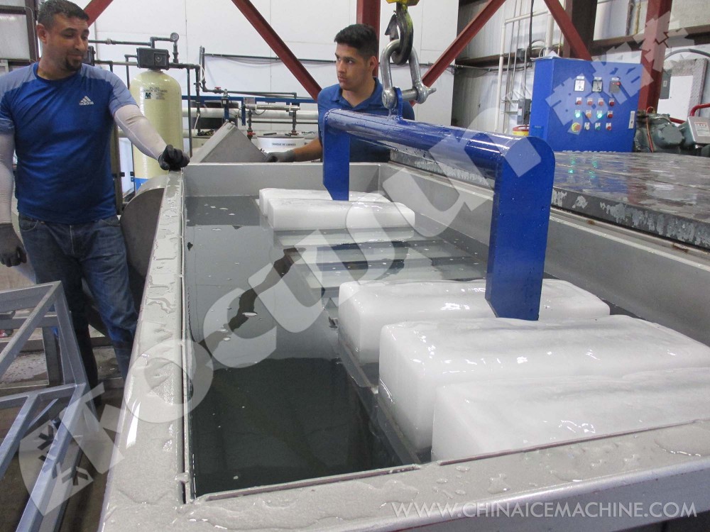 Hotels Brine System Ice Block Ice Machine Maker with Engine Core Components in 2022