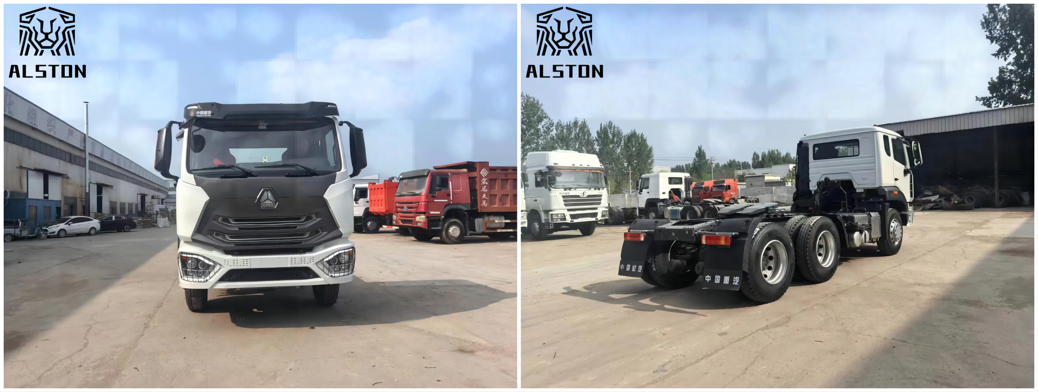 Sinotruk Hohan N7G Truck Price, Used Howo N7 6x4 Tractor Truck 371hp 400hp 440hp
