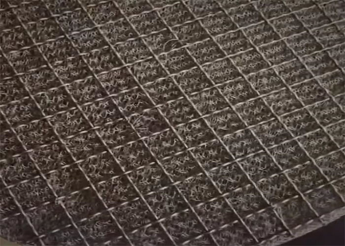 High Efficiency 316L York 431 Mesh Pad Demister For Towers Customized Shape