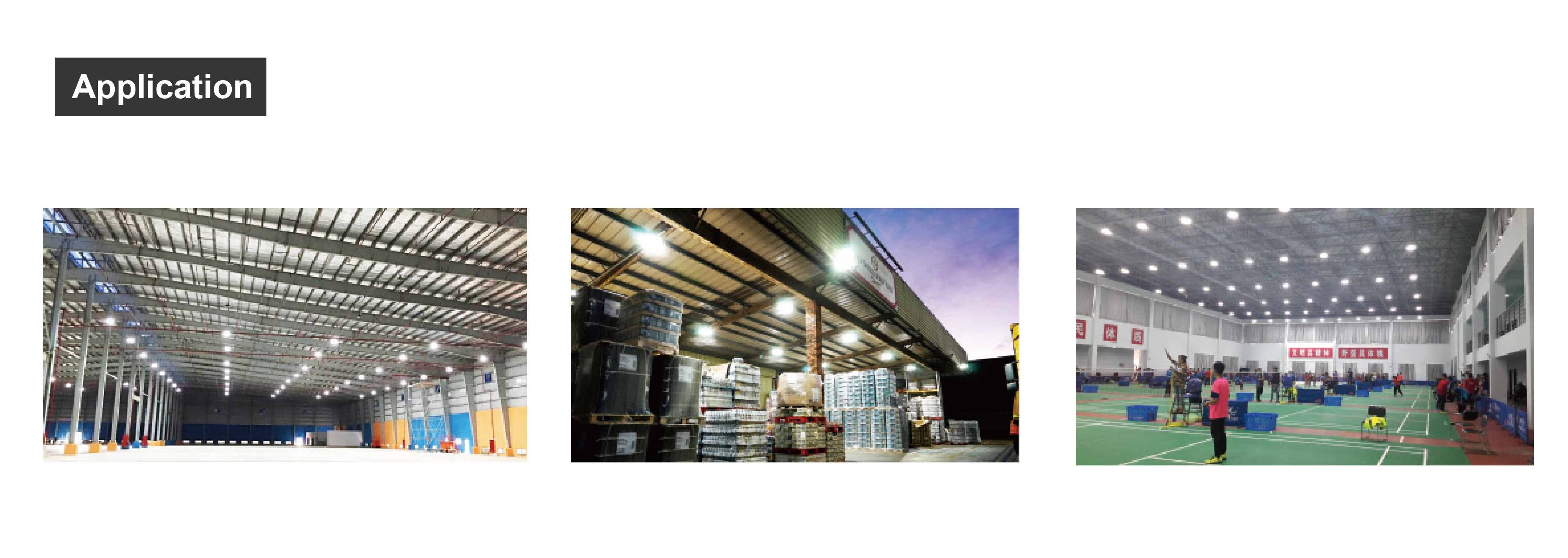 Build-In Sensor High Brightness White High Bay Led Lights Fixtures 400watt with High Luminous Flux 150LM/W
