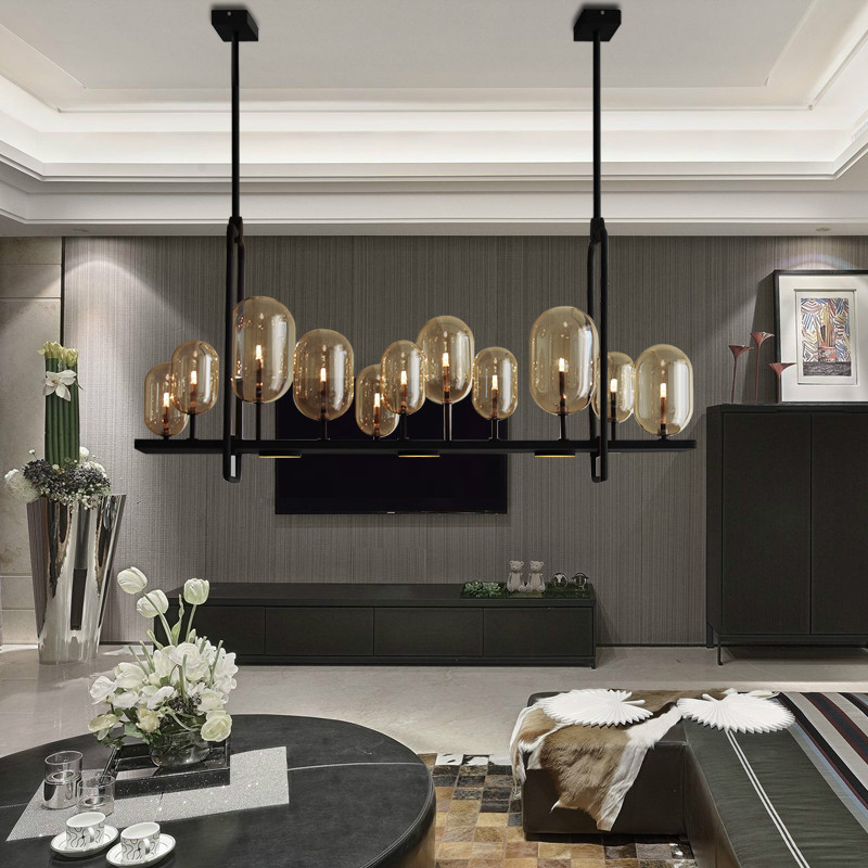 Rectangle Vintage Pendant Lights For Indoor Farmhouse Kitchen Bar Lighting Decor (WH-VP-52)